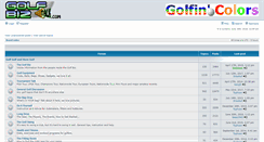 Desktop Screenshot of golfbiztalk.com